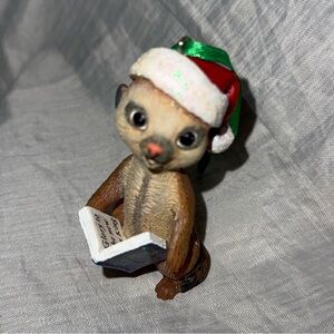 Danbury Mint Baby Animals baby Meerkat Christmas Holiday Ornament